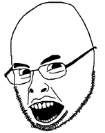 angry bald beard eyebrows feral_eyes glasses lips new_variant variant:unknown // 468x593 // 27.4KB