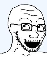 awesome_face glasses open_mouth stubble transparent_background variant:soyak // 644x800 // 13.2KB