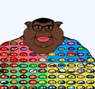 closed_mouth clothes ear fat fixed glasses hair lips mutt polcompball political_compass series:muttverse subvariant:branigger transparent_background variant:brandon variant:meximutt // 1675x1583 // 674.6KB