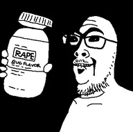 biting_lip black_and_white black_sclera bug holding_object ominous rape shadow teeth variant:medsjak // 365x362 // 55.0KB