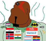 Warrior-Z(user) afghanistan asian batman bbc bnwo commie communism creepy creepypasta faceless faggot flag flag:afghanistan flag:india flag:iraq flag:norway flag:transgender_pride_flag fnf friday_night_funkin' gay genre_defining hammer_and_sickle hello_my_name_is_(sticker) iraq islam kratos meta:revjak mudslim mudslime name_tag namefags nigger no_face norway pajeet pisslam queen_of_spades red_star revjak rule34 shitskin slopjak stinky subvariant:mexiaryan sweating taliban tranny trans variant:meximutt // 886x792 // 297.1KB