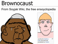 a10_eyes aryan blond brown_skin crying eyes_closed islam its_over muslim_hat muslims smirk soybooru soyjak_wiki subvariant:ishish_soyak_ears subvariant:vlodaryan text two_soyjaks variant:impish_soyak_ears variant:vlodson vlodson_will_always_be_a_gem vlodson_won white_skin // 800x600 // 85.4KB