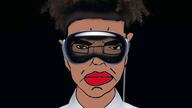 angry apple_(company) apple_vision_pro brown_skin closed_mouth ear glasses hair soyjak subvariant:chudjak_front variant:chudjak virtual_reality // 1921x1080 // 70.3KB