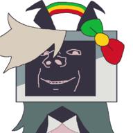 blond bow flag flag:mali fpegem fundamental_paper_education mali robot ruby_fpe subvariant:wholesome_soyjak trend:aryan variant:gapejak // 800x800 // 12.3KB