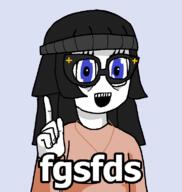 avengers azumanga_daioh beanie blue_eyes blush clothes female fuck_gay_shitheads_fuck_dumb_shitheads glasses hair hand_up hat kasuga_ayumu necklace open_mouth variant:soytan // 732x771 // 53.6KB