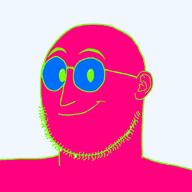 bald closed_mouth cool ear gem glasses happy nose smile stubble variant:weirdpenis // 900x900 // 31.9KB