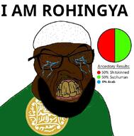 beard brown_skin clothes crying glasses hat jewish_nose rohingya teeth variant:feraljak // 1052x1071 // 127.5KB