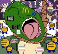 4chan aleena anon award bartleby_montclair_of_dresdin black_lives_matter blm_logo blmfag calarts chinksectoid communism coomer coomer_artstyle flag:transgender_pride_flag gook goon gooned_to_soytan_again_award hanging jewish_star judaism lgbt map mcdonalds non-binary shitskin sonic_the_hedgehog sonic_underground stopasianhate tamers12345 tranny trend:slopjak // 3071x2875 // 2.7MB