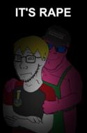 apron doll doll_(user) five_nights_at_cobson's fnac gay imminent_anal_sex imminent_gay_sex imminent_rape nate ominous rape that_one_fucking_picture_of_nate_being_a_smug_little_bastard variant:feraljak variant:soyak yaoi // 600x920 // 188.2KB
