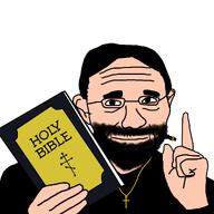 baptism baptist big_ears big_nose clothes funny glasses god hair jesus necktie orthodox orthodox_church orthodox_cross orthodoxy pointing religion short_hair stubble suit suit_and_tie template text variant:thirtyfivejak watch // 1280x1280 // 408.1KB