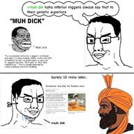 chad indian mask nigger penis turban variant:chudjak wojak // 1200x1200 // 556.3KB