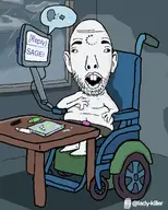 chair chiikawa cloud crayon disabled drawing drool rain retard table tiktok variant:ratjak wheelchair // 1080x1344 // 814.5KB