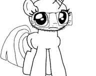 glasses horn my_little_pony stubble tail variant:trixiejak // 1170x929 // 12.3KB