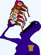 arm badge black_eyes bottle creepy distorted drinking evil five_nights_at_freddy's fixed food glasses half_open_mouth hand holding_object hot_sauce meta:fixed meta:fixed_version mustache ominous open_mouth purple_guy purple_skin soyjak stubble transparent variant:6soylent white_pupils william_afton // 404x548 // 24.6KB