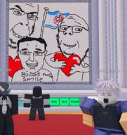 chud glasses heart holding_object israel jews jouwmoeder love open_mouth roblox stubble subvariant:pol_face subvariant:wholesome_soyjak variant:chudjak variant:cobson variant:gapejak variant:markiplier_soyjak // 616x654 // 415.1KB