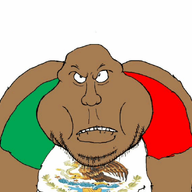 animated biting_lip brown_skin butt clothes dance fat flag flag:mexico hat meta:op_took_a_selfie_of_xerself mexico nose party_hat retard satoko_houjou(namefag) stubble subvariant:meximutt_front variant:meximutt white_teeth // 720x631 // 549.7KB