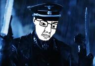 Karl_Ruprect_Kroenen glasses hair hellboy nazism soyjak ss_paranormal_division thule_society variant:chudjak // 1028x720 // 68.5KB