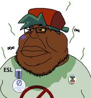 award badge blue_hair brown_skin cap clothes discord discord_logo_facial_mark esl fat flag:minor_attracted_person flies fnf fnf_pedo friday_night_funkin' glasses green_hair gynaecomastia hair hat love_is_love map_(pedophile) merge neutralplier_award obese pedophile shitskin slopjak stink_lines stinky stubble subvariant:chudmutt subvariant:chudplier subvariant:mexichudplier subvariant:mexiplier subvariant:threefourthschudplier subvariant:threefourthsplier sweating text variant:chudjak variant:markiplier_soyjak variant:meximutt white_background yellow_sclera // 888x950 // 27.3KB
