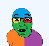 big_eyes colorful deformed glasses looking_at_you missing_teeth smile subvariant:perrito_bueno transparent_background variant:el_perro_rabioso // 427x400 // 7.4KB