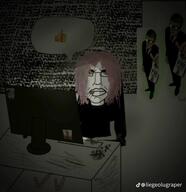 chud dark federal_bureau_of_investigation feds pink_hair tiktok variant:chudjak watermark woman // 719x742 // 528.1KB