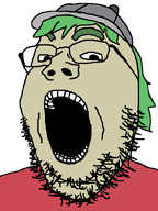 cap chug clothes eyebrows glasses green_hair hat meta:not_oc sally_face stubble variant:gapejak video_game // 600x800 // 24.0KB