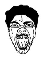 angry black_skin coal gape glasses hair stubble variant:unknown // 245x321 // 16.6KB