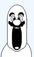 bald glasses mario mustache nintendo open_mouth tongue variant:marv video_game // 376x632 // 3.4KB