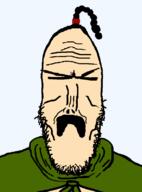 asian braids china chinksectoid hair lisa_(game) mustache nern_guan subvariant:euromutt // 590x796 // 19.5KB