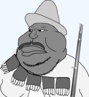 ammo black_and_white gun mexican_revolution moustache revolution rifle sombrero transparent_background variant:meximutt // 888x961 // 80.2KB