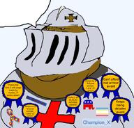 a10_eyes angry armor bible blue_eyes book champion_x(user) christian_cross christianity cross effortson frown helmet holy_bible hunter_ii(user) knight series:keep_raging_on_them soyjak subvariant:mexiaryan subvariant:uglymutt template text variant:meximutt // 888x849 // 249.8KB