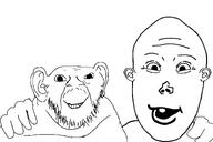 2soyjaks baby big_ears ear enjoying eyebrows eyelids fat friendship hand large no_more_brother_wars obese open_mouth smile subvariant:jared variant:vlodson wholesome // 1500x1000 // 183.2KB