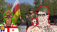army award booger brown_skin chirho coat_of_arms crying european flag flag:georgia_(country) flag:south_ossetia georgia georgia_(us_state) glasses hair helmet icxcnika irl_background military mucus mutt orthodox orthodox_cross orthodoxy overshadowed racemixing red_eyes south_ossetia soyjak ssh ssh-68 stubble subvariant:euromutt subvariant:perceptive_chud sweater united_states variant:chudjak variant:markiplier_soyjak variant:soytan // 1098x612 // 223.6KB
