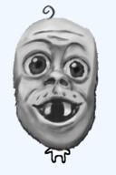baby big_head deformed full_body hair mustache realistic shading soyjak stubble subvariant:jacobson variant:a24_slowburn_soyjak // 337x507 // 84.4KB