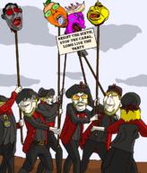 9a0c ack arm art artist:entiral background badge beheaded belt blond blond_beard blood bloodshot_eyes body classical_art_parody closed_mouth clothes colored_glasses drawn_background ear fnwo french_revolution frootist_new_order glasses green_eyes grey_skin hand hat head_on_a_stick holding_object ice_cream jacket leg looking_at_you mask medal medieval meta:namefags mud_(user) multiple_soyjaks mustard mustard_(user) mutton_chops nate noon oldfag open_mouth orange_skin paint propaganda purple_skin red_eyes redraw shading shitskin shovel sign smile smirk soybooru soyjak soyteen stake stubble subvariant:annabelle subvariant:brazilmutt subvariant:wholesome_soyjak teeth text tinted_glasses tongue truke truth_nuke trvke trvthnvke unibrow variant:feraljak variant:gapejak variant:impish_soyak_ears variant:meximutt variant:protestantjak variant:soyak yellow_glasses // 1000x1173 // 206.6KB