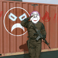 ack animated death electricity gun metal_gear open_mouth shocked smile tranny variant:bernd video_game // 498x280 // 942.8KB