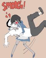 blush clothes emmy_the_robot full_body glasses hair heart maid nandroid robot smooch variant:chudjak // 1125x1415 // 190.9KB