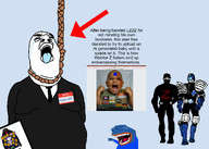 2soyjaks ack amphibian award batman bbc big_lips bloodshot_eyes blue_skin brimmiest_comments_section☣️☣️☣️_do_not_enter☣️☣️☣️ buff chungus_pilled(attentionwhore) crying dark_skin david_star english_text faggot fnf frog half_body hanging hello_my_name_is_(sticker) judge_dredd judge_gem_(namefag) kratos lapis_lazuli leaking meta:namefags meta:self_insert meta:template morbidly_obese muslims nas:pepe nigger obese pepe_the_frog punisher red_lips rope rule34 skull smell spade spawn subvariant:branigger talking tranny troon variant:brandon variant:chudjak variant:hydejak warrior-z_(user) yellow_sclera // 2100x1500 // 874.7KB