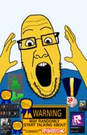 arm award looking_at_you medal open_mouth roblox variant:ppp warning yellow_skin // 2000x3103 // 1.5MB