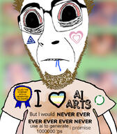 'p artificial_intelligence award beard coomer drool glasses gooner i_would_never map_(pedophile) pedophile stubble subvariant:hornyson subvariant:hydrocephason variant:cobson yellow_hair // 787x900 // 199.2KB