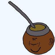 cup green mate mate_(drink) matejak straw variant:impish_soyak_ears // 1080x1080 // 38.0KB