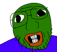 arthur_brown glasses soyboy stubble teeth teeth_showing variant:brownjak wrinkles // 651x596 // 9.2KB