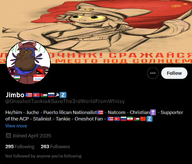 2025 acp american_communist_party anarchism anarcho-communism animal antifa april calendar cat china christian_cross christianity commie commie_pedo_troon commiepedotroon communism cyrillic_text flag flag:anarcho-communism flag:china flag:georgia_(country) flag:iran flag:malaysia flag:north_korea flag:palestine flag:puerto_rico flag:russia flag:transgender_pride_flag flag:uzbekistan georgia hammer_and_sickle hashtag hello_my_name_is_(sticker) iran jimbo_(namefag) malaysia meta:namefags meta:revjak natcom national_communism nigger niko_(oneshot) north_korea oneshot palestine profile profile_picture puerto_rico russia shitskin soviet_army_uniform soviet_union stalinism stink_lines subvariant:mexiaryan tankie text third_world tranny trend:slopjak troon twitter uzbekistan variant:meximutt xitter yellow_sclera z z_(russian_symbol) // 1174x1004 // 1.1MB