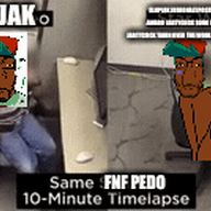 2soyjaks ass black_skin bug comparison computer discord esl fly fnf_pedo friday_night_funkin' glasses green_hair imgflip.com irl_background medal meme meta:unreadable_text obsessed red_hat soyjak stubble subvariant:chudplier timelapse twerk variant:markiplier_soyjak // 260x134 // 1.2MB