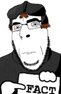 beard brown_hair cap christianity closed_mouth clothes fact glasses hair hat looking_at_you martin_luther neutral paper pointing protestant stare variant:cobson white_background white_skin // 775x1196 // 72.9KB