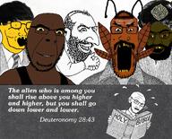 arab arabic_text asian beard bible_verse black_skin bomb brown_eyes brown_skin christianity glasses hair hindflea hindroach hindu holy_bible india indian islam muhammad nas:happy_jewish nas:merchant nigger open_mouth pajeet poojeet rapejeet seething small_eyes smile soyjak subvariant:tetojak thick_eyebrows turban variant:cobson variant:feraljak variant:markiplier_soyjak variant:soyak yellow_eyes yellow_sclera yellow_skin yellow_teeth // 1200x971 // 1.4MB