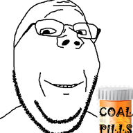 animated coal ear eating glasses meds morph soyjak stubble subvariant:massjak subvariant:wholesome_soyjak text transformation variant:gapejak // 600x683 // 1.9MB
