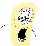aryan beard blond blond_beard blue_eyes eyes_like_the_o-o-cean glasses series:aryan_soyjaks teeth variant:unpaintbucketable_nigger // 440x464 // 130.1KB