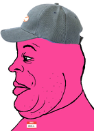 doll_(user) grey_cap hello_my_name_is_(sticker) kolyma meta:namefags name_tag pink_skin side_profile subvariant:alicia_side variant:alicia // 500x701 // 151.8KB