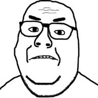 bald eyebrows forehead_wrinkles glasses stubble variant:unknown white_background // 838x839 // 93.0KB