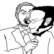 beard engels friedrich_engels max_stirner open_mouth soyjak // 500x500 // 38.6KB